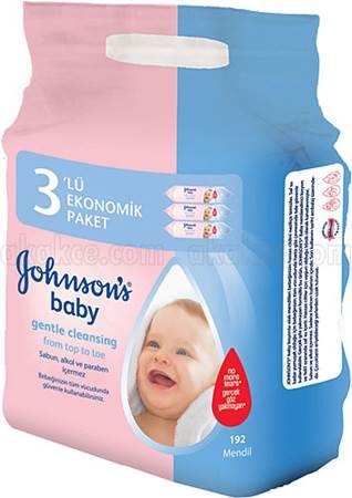 Johnsons Baby Losyonlu Islak Mendil Parfüü lü Eko Paket